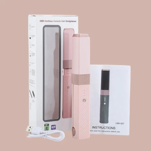 Desi Fab® Cordless Mini Hair Straightener